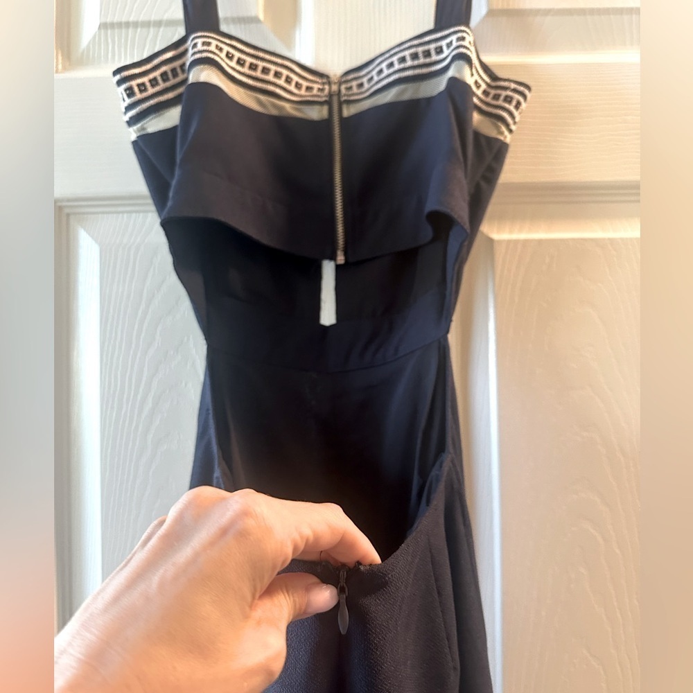 Navy Jumpsuit​​​​​ - Picture 6 of 7